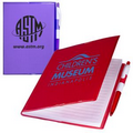 Clear-View Notebook with Pen